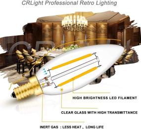 img 3 attached to CRLight Dimmable Industrial Electrical and Lighting Components: Incandescent Equivalent Candelabra