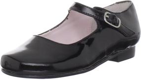 img 4 attached to Nina Toddler Little Bonnett Black Girls' School Uniforms in Shoes