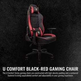 img 3 attached to Thermaltake U Comfort Black Red Gaming GGC UCO BRLWDS 01