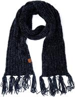 hatsandscarf exclusives chenille chunky sf 1815 women's accessories logo