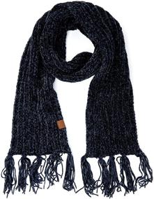 img 3 attached to Hatsandscarf Exclusives Chenille Chunky SF 1815 Women's Accessories