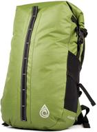 💦 aqua quest cloudbreak waterproof backpack: 30l drybag daypack for outdoor adventures & travel in any weather логотип