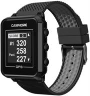 🏌️ canmore tw-353 gps golf watch (black): your essential golf course data and score sheet companion – minimalist, user-friendly, 38,000+ free courses worldwide, ipx7 waterproof – includes 1-year warranty logo