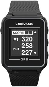 img 3 attached to 🏌️ CANMORE TW-353 GPS Golf Watch (Black): Your Essential Golf Course Data and Score Sheet Companion – Minimalist, User-Friendly, 38,000+ Free Courses Worldwide, IPX7 Waterproof – Includes 1-Year Warranty