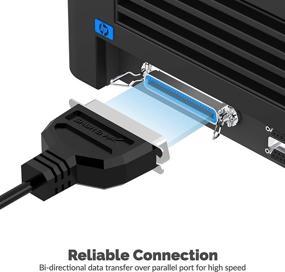 img 1 attached to 🖨️ Sabrent CB CN36 Parallel Printer Adapter: Enhanced Connectivity Solution for Printers