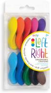 🎨 colorful fun for artists of all ages: left right crayons - set of 10 logo