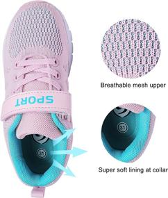 img 3 attached to Running Tennis Lightweight Walking Sneakers Sports & Fitness in Team Sports