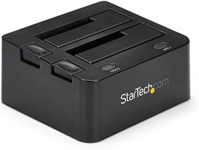 img 4 attached to 🖥️ StarTech.com USB 3.0 Dual Hard Drive Docking Station: UASP HDD/SSD Dock with SATA 6 Gbps