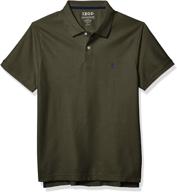 men's izod advantage performance polo in peacoat - enhanced clothing for optimal style and comfort logo