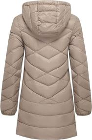 img 3 attached to Wantdo Womens Packable Insulated Lengthed Women's Clothing for Coats, Jackets & Vests