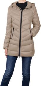img 2 attached to Wantdo Womens Packable Insulated Lengthed Women's Clothing for Coats, Jackets & Vests