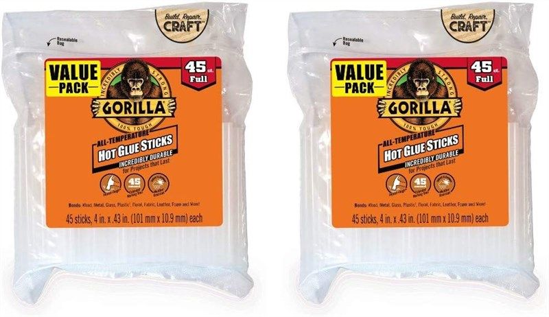 gorilla sticks diameter count clear tapes, adhesives & sealants 로고