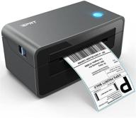 idprt sp410 thermal label printer - commercial direct thermal shipping label maker, 4x6 label printer, compatible with shopify, ebay, amazon & etsy, supports multiple systems logo