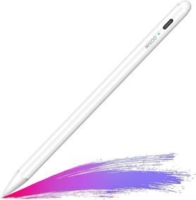 img 4 attached to 🖊️ Mixoo Fine Tip Active Stylus Pen with Palm Rejection for iPad - Precision iPad Pencil with Replaceable Tip for Apple iPad Pro, iPad 7th Gen, iPad 6th Gen, iPad Mini, and iPad Air