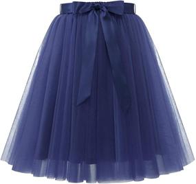 img 3 attached to DRESSTELLS Skirts Casual Evening Junior Girls' Clothing and Skirts & Skorts