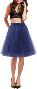 img 4 attached to DRESSTELLS Skirts Casual Evening Junior Girls' Clothing and Skirts & Skorts