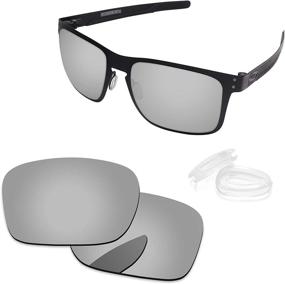 img 4 attached to 🕶️ PapaViva Replacement Lenses for Oakley Holbrook: Upgrade Your Sunglasses with Premium Eyewear Accessories for Men