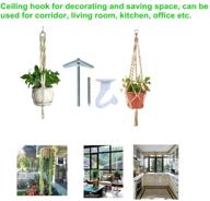 hanging plant hardware: ceiling hooks for indoor gardens logo