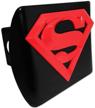 elektroplate superman emblem black metal logo