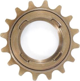 img 3 attached to Hycline Single Speed Bike Freewheel, 16T/18T - Ideal Replacement Parts for 1/2 x 1/8 Bicycle Freewheel