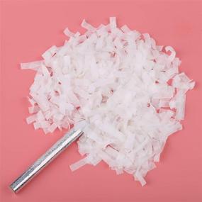 img 4 attached to 🎉 Battife 20-Pack White Confetti Wands - Perfect for Wedding, Anniversary, and Birthday Celebrations!
