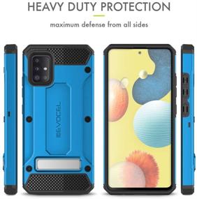 img 1 attached to Evocel Galaxy A51 (5G) Case Explorer Series Pro With Glass Screen Protector And Belt Clip Holster Explorer Series Pro For Samsung Galaxy A51 (5G)