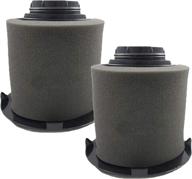 🔍 dirt devil pre-filter replacement - compatible with part # 1jw1100000 & 2jw1000000, f16 hepa style filter & foam pre-filter - durable, compact, washable (2 pack) логотип