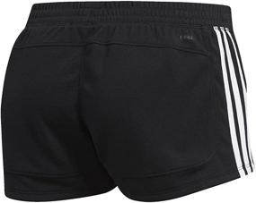 img 1 attached to adidas Pacer 3-Stripes Knit Shorts for Women