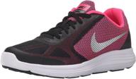 nike boys revolution running shoe girls' shoes for athletic logo