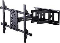 📺 ergo-innovate full motion tv wall mount bracket | fits 37-70 inch tvs | swivel, tilt, extension | vesa 600x400mm | 132lbs capacity logo