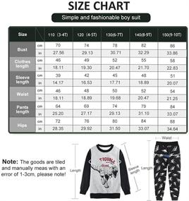 img 2 attached to ZukoCert Sweatshirts Cotton Printed TZB 110 Boys' Clothing for Clothing Sets