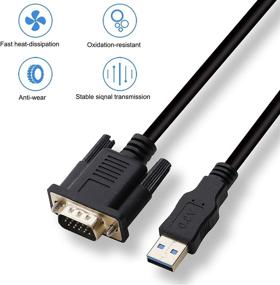 img 3 attached to BENFEI USB 3.0 Cable: High-Speed Male Connector for Improved Connectivity