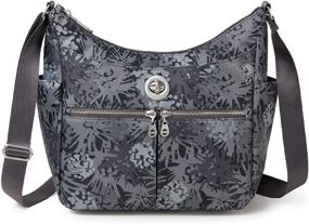 img 4 attached to Безопасная и стильная: женская сумка Baggallini Bristol с RFID, стиле хобо