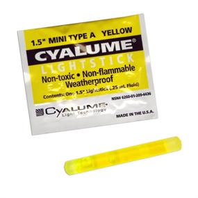 img 1 attached to 💡 9-44350PF Cyalume Mini ChemLight – Military Grade Chemical Light Sticks with 4 Hour Durability, Emitting Intense Light