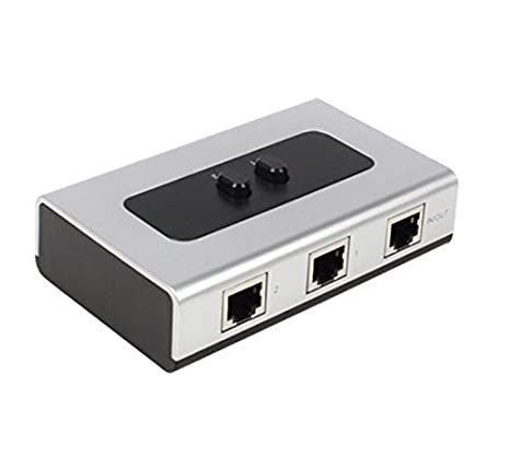 gigabit ethernet network splitter selector 로고