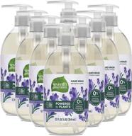 🌿 seventh generation lavender flower & mint hand soap, 12 oz, 8 pack (packaging may vary) logo