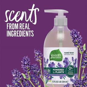 img 1 attached to 🌿 Seventh Generation Lavender Flower & Mint Hand Soap, 12 oz, 8 Pack (Packaging May Vary)
