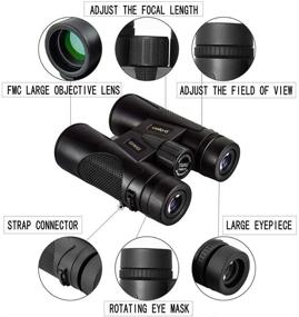 img 2 attached to 🔍 EDWEE 10X42 Adult Bird Watching Binoculars with Enhanced SEO