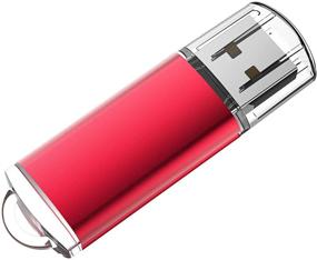 img 2 attached to 🔴 RAOYI 10PCS 1GB USB Flash Drive USB 2.0 Memory Stick Red - Memory Drive Pen Drive