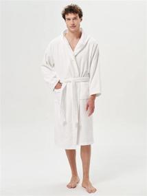 img 1 attached to 🛀 SIORO Absorbent Bathrobe - Optimized for Hospitals and Housecoats