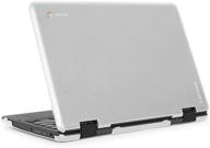 🔒 mcover hard shell case for 2019 11.6" lenovo 300e (2nd gen.) 2-in-1 chromebook laptop - clear (not compatible with lenovo 300e windows & n21/n22/n23/100e/500e chromebook) logo