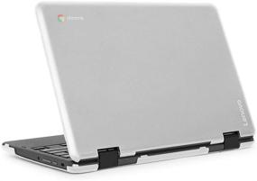 img 4 attached to 🔒 mCover Hard Shell Case for 2019 11.6" Lenovo 300E (2nd Gen.) 2-in-1 Chromebook Laptop - Clear (Not Compatible with Lenovo 300E Windows & N21/N22/N23/100E/500E Chromebook)