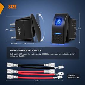 img 3 attached to Nilight Switches Motorcycles Warranty 90131F