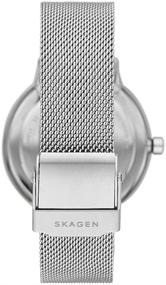 img 2 attached to Часы Skagen Nillson с минималистичным дизайном и трех стрелочной системой