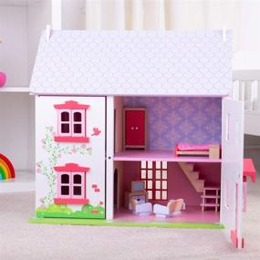 img 1 attached to 🏰 Enchanting Bigjigs Toys Heritage Playset Cottage: Immerse in Imaginative Playtime Bliss