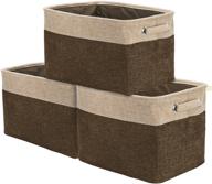 sorbus storage large basket 3 pack logo