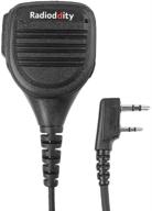 🎙️ revised: radioddity rd-203 waterproof remote speaker mic for dmr two-way radios gd-77s, gd-77, ga-510, baofeng rd-5r, uv5rx3, uv-5r series, tyt, wouxun, kenwood, walkie talkie gt-3tp, gt-5tp, bf-f8hp, uv-82hp, uv8000e logo