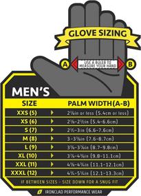 img 1 attached to 🧤 High-Quality Mechanics Gloves: Black Orange, Size 2XL - Durable & Effective