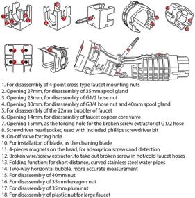 img 1 attached to 🚽 Versatile Bathroom Plumbing Installation Kit