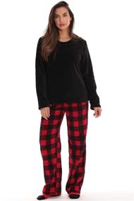 img 3 attached to Just Love Womens Pajama 6808 10195 RED M